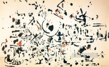 Jackson Pollock Painting - Untitled 1951 Jackson Pollock